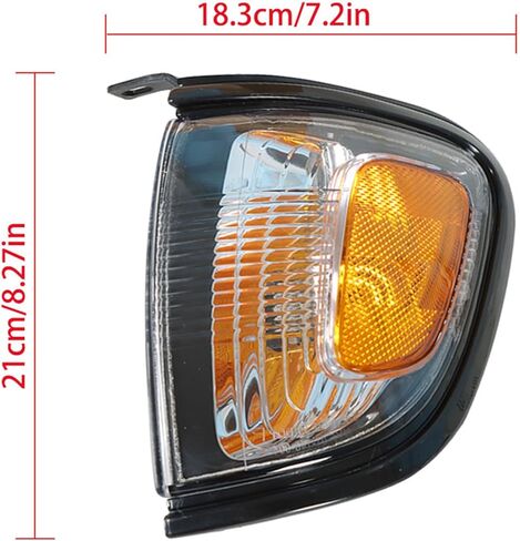 1 Pair Front Turn Signal Lights Replacement for Toyota Tacoma 2001-2004 Right and Left Side Marker Lamps 8161004070 8162004070 in Kuwait