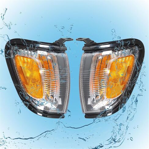 1 Pair Front Turn Signal Lights Replacement for Toyota Tacoma 2001-2004 Right and Left Side Marker Lamps 8161004070 8162004070 in Kuwait