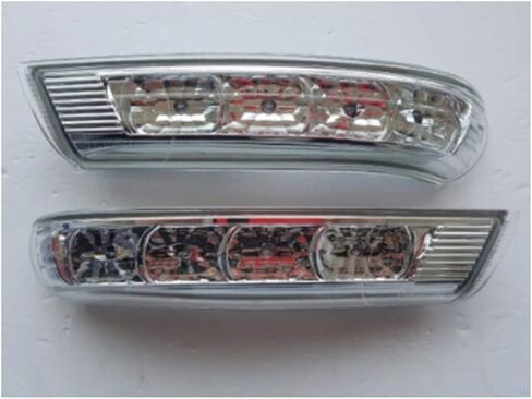 for Hyundai Santa Fe Santafe Veracruz IX55 2007-2012 Side Rearview Mirror LED Turn Signals Light Lamp Blink 876133J000 876233J00 DaJiKan (Color : Left and Right Two) in Saudi Arabia