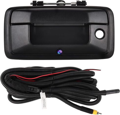 ASURE Tailgate Handle Backup Camera for Chevrolet Silverado GMC Sierra 2014-2018 - 1080P HD 170° Wide Angle IP68 Waterproof RCA Plug Rear View Camera Back Up Camera Replacement in Kuwait