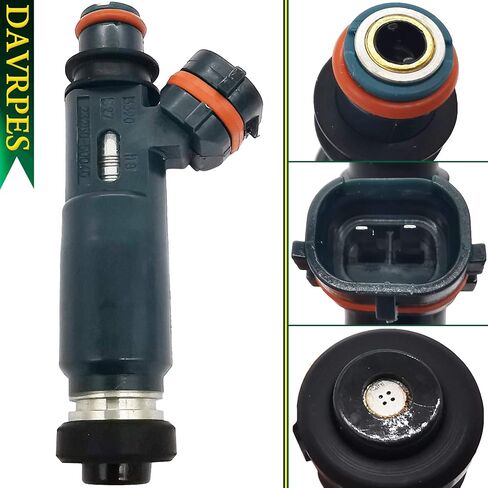 8Pcs 23250-50040 23209-0F010 Fuel Injectors Fuel Spray Nozzle 4 Holes Engine For Toyota 4Runner Land Cruiser Sequoia Tundra Lexus GX470 LX470 4.7L V8 Replace#842-12236｜23209-50040｜23250-46080 in Kuwait