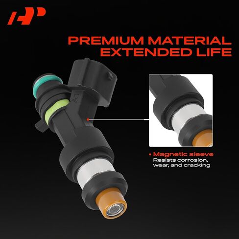A-Premium 12 Holes Set of 4 Fuel Injectors Compatible with Suzuki Aerio 2004 2005 2006 2007 in Kuwait