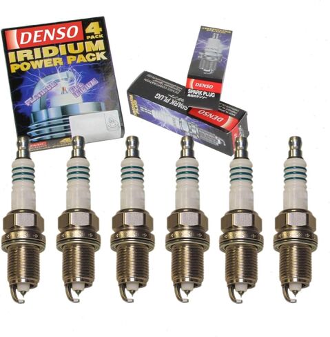 6 pc DENSO Iridium Power Spark Plugs compatible with Honda Odyssey 3.5L V6 1999-2010 in Kuwait