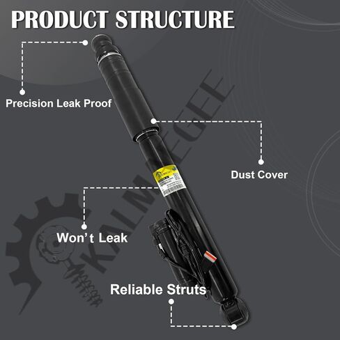 2PCS Rear Shock Absorbers ADS Compatible with Mercedes E-Class W211 CLS C219 2002-2010 in Saudi Arabia