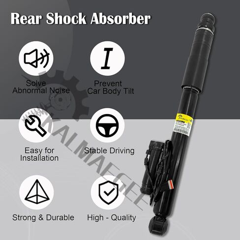 2PCS Rear Shock Absorbers ADS Compatible with Mercedes E-Class W211 CLS C219 2002-2010 in Saudi Arabia