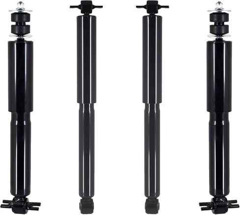 PM Auto Set 4 Front-Rear Shock Absorber Compatible With 2006-2023 Chevrolet Express 3500 Cutaway Van in Kuwait