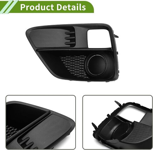 Right Left Fog Light Grill for Subaru WRX 2015-2017 Front Lower Bumper Fog Light Cover Inserts No.57731VA030/57731VA020 ABS 1pair in Kuwait