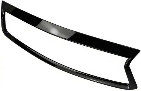 Front Grill Frame Trim Overlay Cover Gloss Black Compatible with Infiniti Q50 2018 2019 2020 2021 2022 2023 2024 in Kuwait