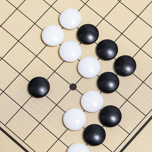 Go Game Set 11 inches - Foldable, Portable and Travel Set, (19 x 19) Strategic Magnetic Board Game (weiqi) in Saudi Arabia
