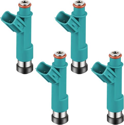 4Pcs 12Holes Fuel Injectors 23209-0H030 Compatible with Toyota Camry Corolla Rav4 Highlander 2004 2005 2006 2007 2008 2009 2010 2011 2012 2013 & Scion tC 2005-2010, xB 2008-2015, 2.4L, OE# 23209-0H030 in Saudi Arabia
