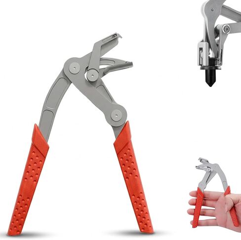 Car Clip Pliers - Auto Fastener Clip Removal Tool, Spring Loaded Panel & Trim Removal Pliers for Automotive Plastic Fasteners, Door Panels, Rivets & Interior Clips in Saudi Arabia