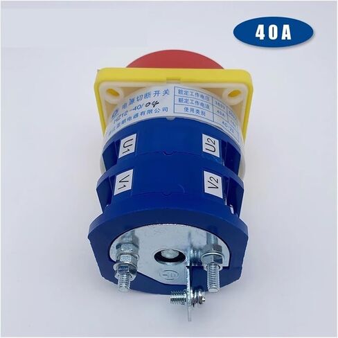 HZ12-40/04 Off-ON 40A 2 Position 2 Poles with Plastic Cover Emergency Stop Padlock Power Cut Off Motor Rotary Cam Switch in Saudi Arabia