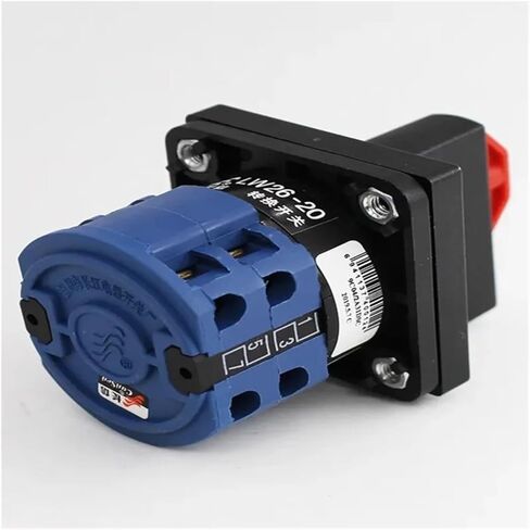 LW26-20 C04/2 Universal Rotary Cam Switch Single Push Padlock Power Cut Off 20A 690V Main Control Motor Silver Contact in Saudi Arabia