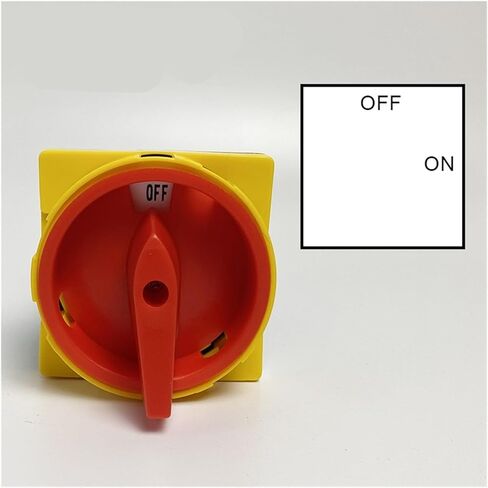 Cam Switch 690V 32A 6 Poles Padlock Changeover Rotary Switches ON/Off 2 Position Terminals LW26GS YMW26-32/6GS in Saudi Arabia