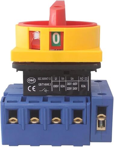 YMD11-40 LW30-40A/5P Disconnect Switch Silver Contact Three-Phase Five Wire Load Isolation Power Cut-Off Rotary Cam Switch in Saudi Arabia