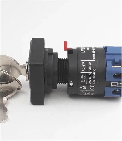LW26-10 C02/1 Two Gear 10A 690V Single Hole 16mm Key Power Cut-Off Rotary Cam Switch Universal Conversion in Saudi Arabia