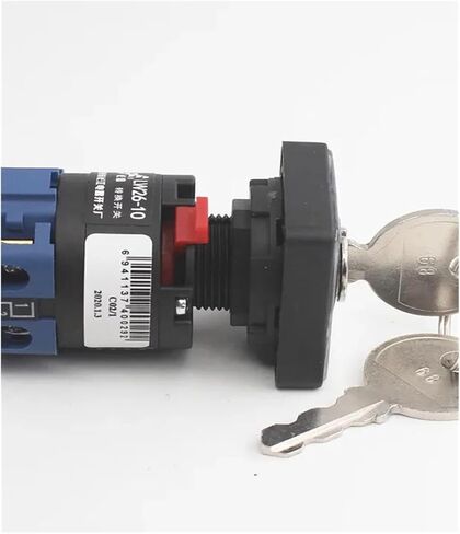 LW26-10 C02/1 Two Gear 10A 690V Single Hole 16mm Key Power Cut-Off Rotary Cam Switch Universal Conversion in Saudi Arabia