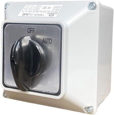 LW26-20 YMW26-20/3M Changeover Cam Rotaris Switch 20A 3 Poles with Protective Waterproof Box in Saudi Arabia