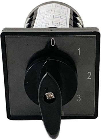 0-4 Position 20A Four Poles 16 Screws Rotary Cam Switch Manual Transfer Changeover HZ5B-20/4 in Saudi Arabia