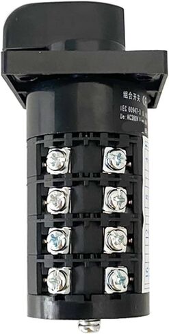 0-4 Position 20A Four Poles 16 Screws Rotary Cam Switch Manual Transfer Changeover HZ5B-20/4 in Saudi Arabia