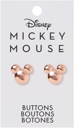 Blumenthal Lansing Disney Mickey Mouse Icon Buttons Set of 2 Metal Rose Gold in Saudi Arabia