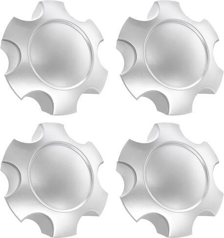4 PCS Wheel Center Hub Caps Fit for 6 Lug Tundra 17 Inch 5 Double Spoke Silver Wheels 2003-2006 for Sequoia 17 Inch 5 Double Spoke Silver Wheels 2003-2007 Replaces# 42603-AF030 in Kuwait