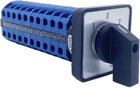 20A 10PLW26 LW28 YMW26-20/10 Three Speed 10 Section Universal Rotary cam Switch in Saudi Arabia