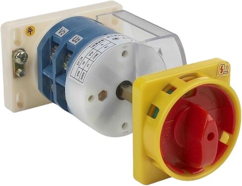 HZ12-40/08 Rotary Switch with Lengthen Pole 40A 380V 2 Position 2 Poles Emergency Stop Padlock Power Cut Off Motor Switch in Saudi Arabia