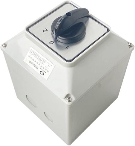 160A Two Poles LW26-160/2M with Waterproof Box IP65 Control Dual Power Supply Motor Rotary Cam Switch(01 Positions) in Saudi Arabia