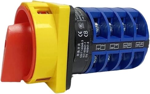 Cam Switch 690V 32A Padlock Changeover Rotary Switches ON/Off 2 Position 4 Poles Terminals YMW26-32/4GS in Saudi Arabia
