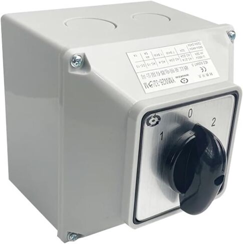 LW26-32/1M Changeover Rotary Cam Gear Switch 32A 1 Pole with Waterproof Box Selectorized Interruptores Electricos(01) in Saudi Arabia