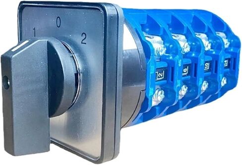 LW26-125/4 dc Voltage Automatic Electrical Changeover Rotary cam Switch Four Poles 125A Sliver Point Contacts in Saudi Arabia