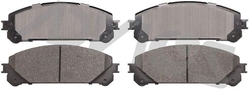 AD1324 OEM ADVICS Ultra-Premium Ceramic Disc Brake Pad Set - Compatible with Select Lexus And Toyota, Black in Saudi Arabia