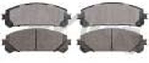 AD1324 OEM ADVICS Ultra-Premium Ceramic Disc Brake Pad Set - Compatible with Select Lexus And Toyota, Black in Saudi Arabia