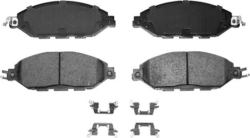AD1649 ADVICS Ultra-Premium Ceramic Disc Brake Pad Set - Compatible with Select Infiniti JX35, QX60; Nissan Murano, Pathfinder; FRONT in Saudi Arabia