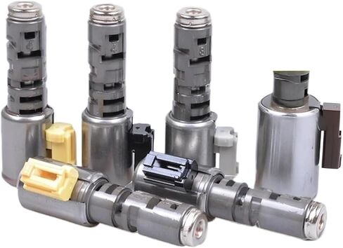 6 قطعة GA6F21WA 09G ناقل حركة أوتوماتيكي طقم الملف اللولبي متوافق مع ميني كوبر R52 R53 R55 R57 6-Speed ​​صمام الجسم استبدال in Kuwait
