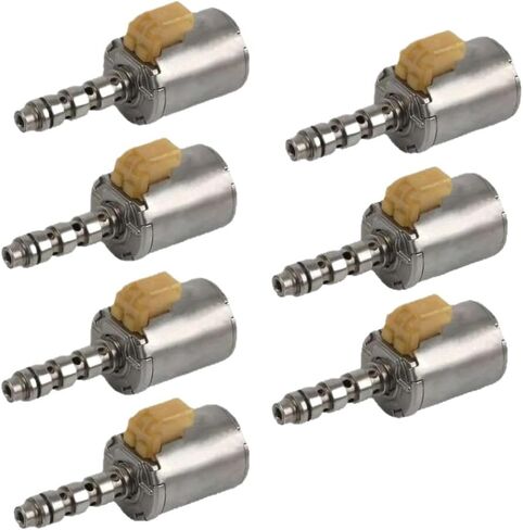 Solenoid Set Compatible With 5R110W Transmission Replacement For 3C3Z7G383AB 3C3Z7J136AA 7 Pieces Tested in Saudi Arabia