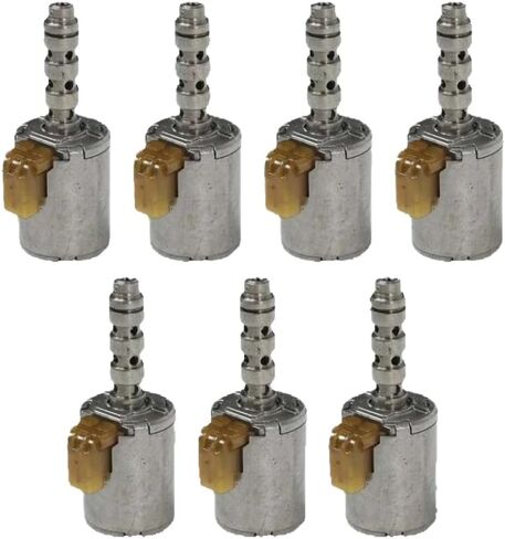 Solenoid Set Compatible With 5R110W Transmission Replacement For 3C3Z7G383AB 3C3Z7J136AA 7 Pieces Tested in Saudi Arabia