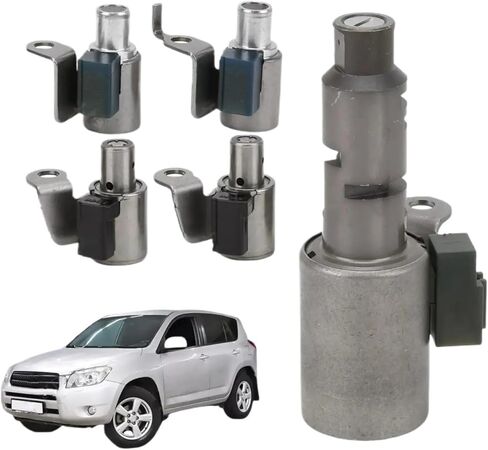 5 قطعة K111 K110 K112 CVT ناقل الحركة الملف اللولبي 35410-20570 متوافق مع أجزاء محرك السيارة تويوتا مكونات صمامات أجزاء in Kuwait