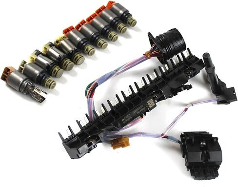 9-Speed Transmission Valve Solenoid Kit With Harness 9HP-48 Compatible With Land Rover Caravan Cherokee Renegade MDX CRV Doblo in Kuwait