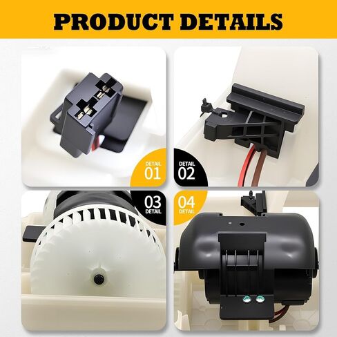 A/C Heater Blower Motor Assembly Compatible with W222/C217 Series S450 S550 S560 S600 S650 S550e S560e S63 AMG S65 AMG Front Side 87461 A2228202214 2228202214 in Kuwait