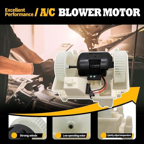 A/C Heater Blower Motor Assembly Compatible with W222/C217 Series S450 S550 S560 S600 S650 S550e S560e S63 AMG S65 AMG Front Side 87461 A2228202214 2228202214 in Kuwait