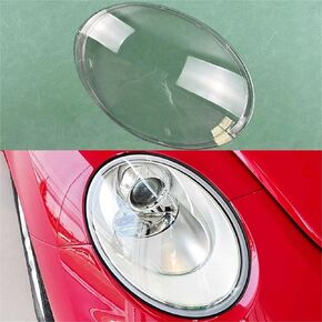 Front Headlight Cover Compatible for VW Beetle 2003-2012 Transparent Mask Headlamp Lamp Shell Replace Original Lampshade Plexiglass(A Piar) in Saudi Arabia