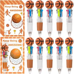 Mepmela Baseball Team Gifts for Players, 24 Pack Multicolor Pens with Motivational Cards, Baseball Party Favors Goodie Bag Fillers End of Season Team Gifts Summer Camp Rewards in Saudi Arabia