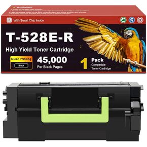 Compatible Toner Cartridge T-528E-R T 528E-R T528ER, for Toshiba E-Studio 528P Printers, 45,000 Page Yield, High Speed Printing with Low Energy Consumption 1-Pack in Saudi Arabia