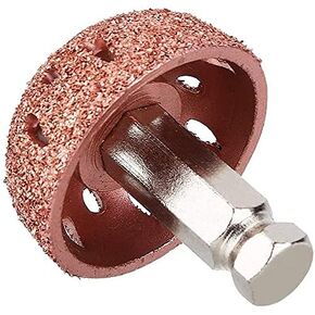 38mm Tire Buffer Wheel Abrasiveness Coarse Buffing Wheel with Linking Rod 70 Grid in Kuwait