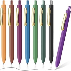 Ballpoint Pens 8 Packs, Smooth Writing Pens for Journaling Bible Office Supplies, Gifts for Womens in Saudi Arabia