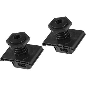 2 Pcs Adjustable Hood Bumper Buffer No.55276482AB/68217759AA for Dodge for Ram 2500 2003-2005 for Jeep Compass 2009 Replacement in Saudi Arabia