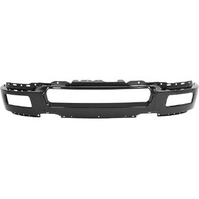 Front Bumper Face Bar 3PCS Compatible with 2004-2005 Ford F-150 2006 Lincoln Mark LT Base Crew Cab w/Fog Light Cutouts Replacement for 4L3Z17757FA FO1002391 Steel Powder Coated Black in Kuwait