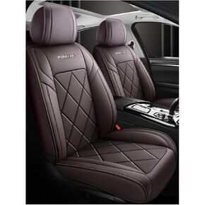 Car Seat Covers Full Set for VW Amarok Double Cab 2010-2020/Amarok 2022-2024, All Weather Leather Waterproof Interior Protector Accessories, Use Easy Installation Cleaning(Black) in Saudi Arabia